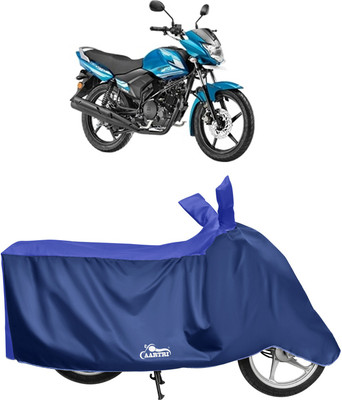 DROHAR Waterproof Two Wheeler Cover for Yamaha(Saluto, Blue)
