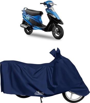 DROHAR Waterproof Two Wheeler Cover for TVS(Pep+, Blue)