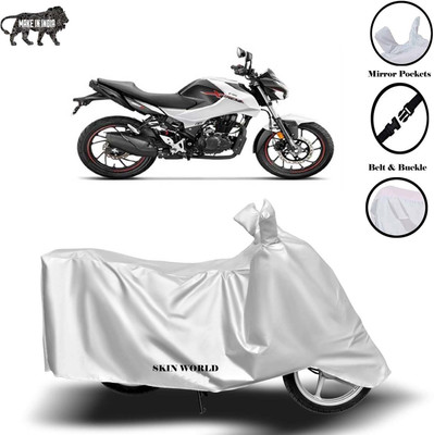 THE REAL ARV Waterproof Two Wheeler Cover for Hero(Xtreme, Silver)