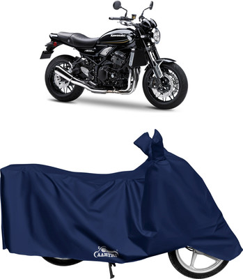 DROHAR Waterproof Two Wheeler Cover for Kawasaki(Z900, Blue)