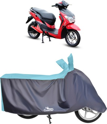 VITSOA Waterproof Two Wheeler Cover for Hero(Electric, Blue)