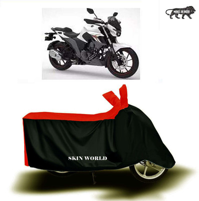APNEK Waterproof Two Wheeler Cover for Yamaha(FZS-FI, Red, Black)