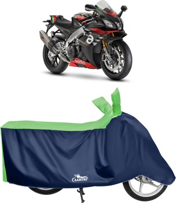 VITSOA Waterproof Two Wheeler Cover for Aprilia(RSV4, Green)