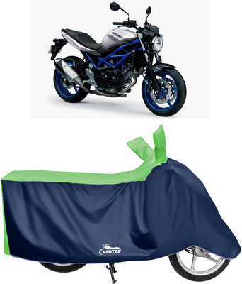 DROHAR Waterproof Two Wheeler Cover for Suzuki(SV650, Green)