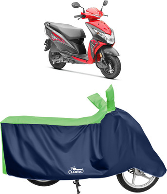 DROHAR Waterproof Two Wheeler Cover for Honda(Dio, Green)