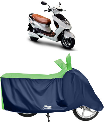 DROHAR Waterproof Two Wheeler Cover for Okinawa(Raise, Green)