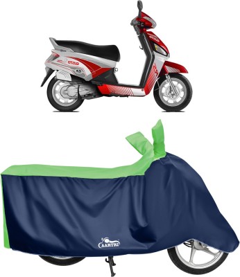 VITSOA Waterproof Two Wheeler Cover for Mahindra(Gusto, Green)