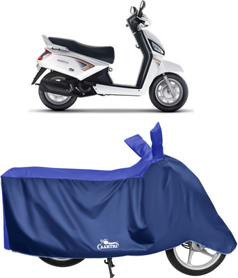 DROHAR Waterproof Two Wheeler Cover for Mahindra(Gusto 125 BS6, Blue)