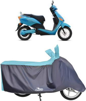 XAFO Waterproof Two Wheeler Cover for Hero(Electric, Blue)