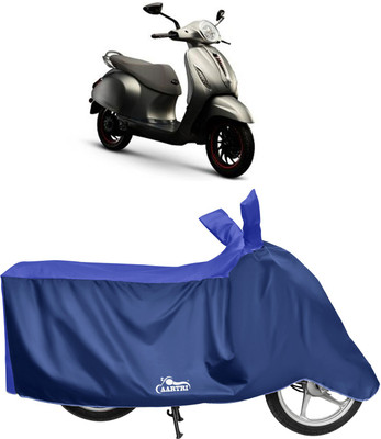 XAFO Waterproof Two Wheeler Cover for Bajaj(Chetak, Blue)