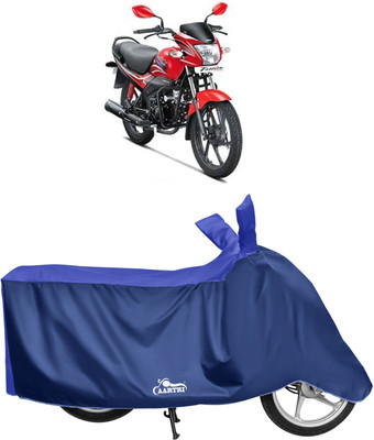 XAFO Waterproof Two Wheeler Cover for Hero(Passion, Blue)