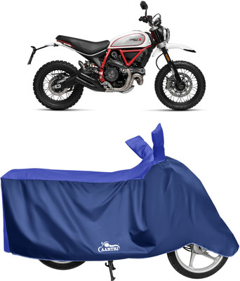 DROHAR Waterproof Two Wheeler Cover for Ducati(Scrambler, Blue)