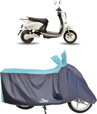 XAFO Waterproof Two Wheeler Cover for Evolet(Polo, Blue)