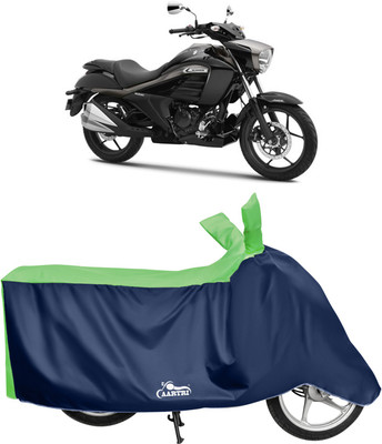 DROHAR Waterproof Two Wheeler Cover for Suzuki(Intruder, Green)