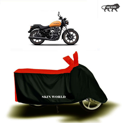 APNEK Waterproof Two Wheeler Cover for Royal Enfield(Thunderbird, Red, Black)