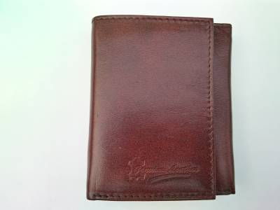 SHAN Men Casual, Formal, Travel, Trendy Brown Genuine Leather Wallet