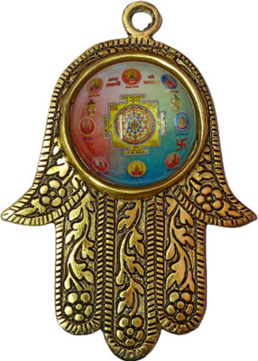 Balaji Traders Shri Asth Laxmi Yantra Hand Aluminium Yantra(Pack of 1)