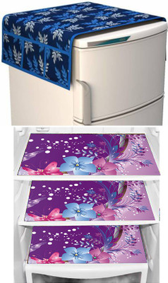 DPA Collection Fridge Mat(Width: 30 cm, Multicolor)