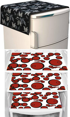 DPA Collection Fridge Mat(Width: 30 cm, Multicolor)