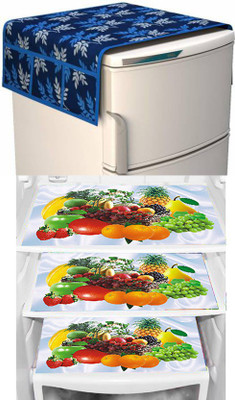 DPA Collection Fridge Mat(Width: 30 cm, Multicolor)