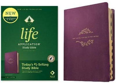 NLT Life Application Study Bible, Third Edition, Purple(English, Leather / fine binding, Tyndale)
