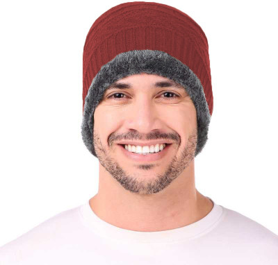 Reoutlook Solid Beanie Cap