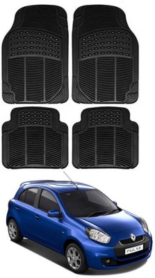 RONISH Rubber Standard Mat For  Renault Pulse(Black)