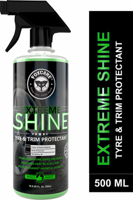 FOXCARE Extreme shine - Tyre & Trim Protectant | Tyre Shiner |Tyre Polish 500 ml Wheel Tire Cleaner(Pack of 1)