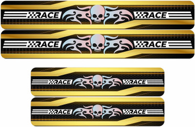 KREEPO Sticker & Decal for Car(Yellow)