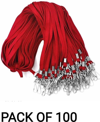 R K SALES 100 Card Holder(Set of 100, Red)