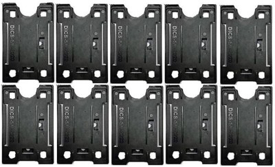 R K SALES 10 Card Holder(Set of 10, Black)