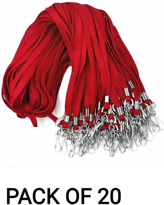 R K SALES 20 Card Holder(Set of 1, Red)