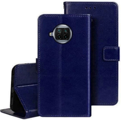 COST TO COST Flip Cover for Mi 10i 5g Blue Flip Cover, Mi Redmi 10i M2007J17I(Blue, Black, Dual Protection, Pack of: 1)