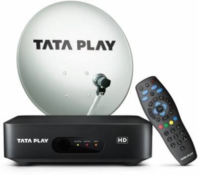 Tata Play HD Box With Semi-Annual Tamil Thalaiva HDS Pack