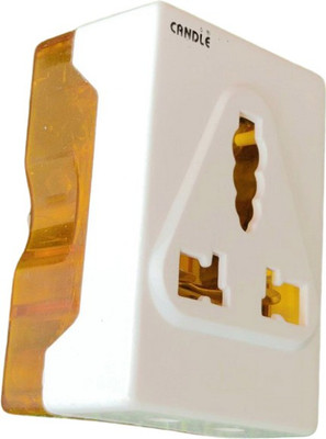 CANDLE Line to power 6/16a. Multi plug Three Pin Plug(White, Yellow)