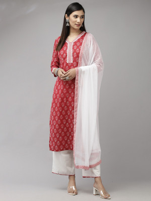 Indo Era Women Kurta Palazzo Set