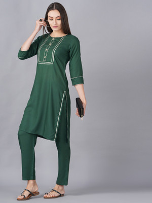 SUBH LAXMI Women Kurta Pant Set