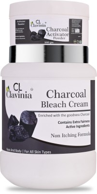 CLAVINIA Charcoal Bleach cream 1 Kg(1000 g)