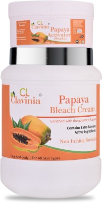 CLAVINIA Papaya Bleach Cream 1 Kg(1000 g)