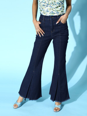 SASSAFRAS Regular Women Dark Blue Jeans
