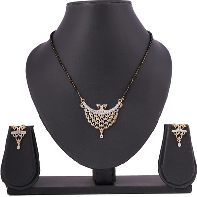 Laksh Alloy Gold-plated Multicolor Jewellery Set(Pack of 1)