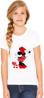 Shubham designer gallery Boys Printed Pure Cotton Regular T Shirt(White, Pack of 1)