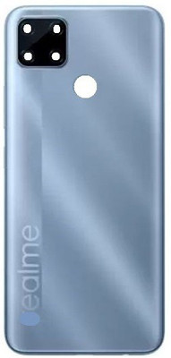 Sandreezz Realme C25 (with Proper Logo) Back Panel(Blue)