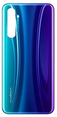 Sandreezz Realme X2 (with Proper Logo) (Glass) Back Panel(Blue)