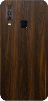 TJ CREATION VIVO Y17, vivo y17, Vivo Y17 Mobile Skin(Ultra Super Mahogany Wood Skin With High Matte Finish.)