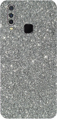 BUGGU Vivo Y17 Mobile Skin(Ultra Super Grey Glitter Skin With High Matte Finish.)