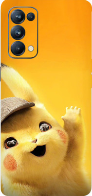 AsSkin Oppo Reno 5 Pro Mobile Skin(Yellow)