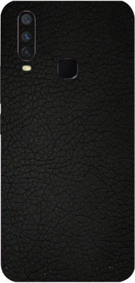 BUGGU Vivo Y17 Mobile Skin(Ultra Super Black Leather Skin With High Matte Finish.)