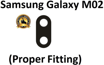 Furious3D High Quality Camera Lens Glass with Adhesive Sticker For Samsung Galaxy M02 Camera Lens Glass