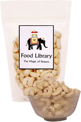 FOOD LIBRARY THE MAGIC OF NATURE Roasted and Salted Cashew Nuts Cashews(200 g)